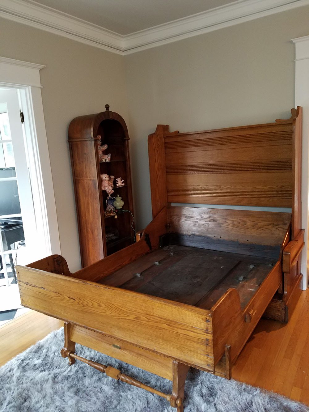 Plum Studio Antique Restoration & Custom Furniture Folding Bed Restoration 20170204_100431 Seattle, WA