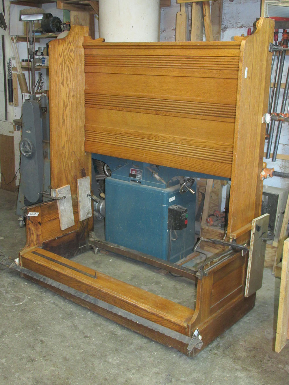 Plum Studio Antique Restoration & Custom Furniture Folding Bed Restoration 076 Seattle, WA